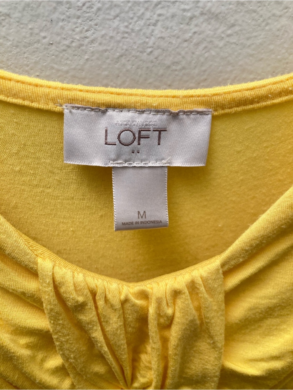 Loft Yellow Summer Dress - Picture 3 of 5